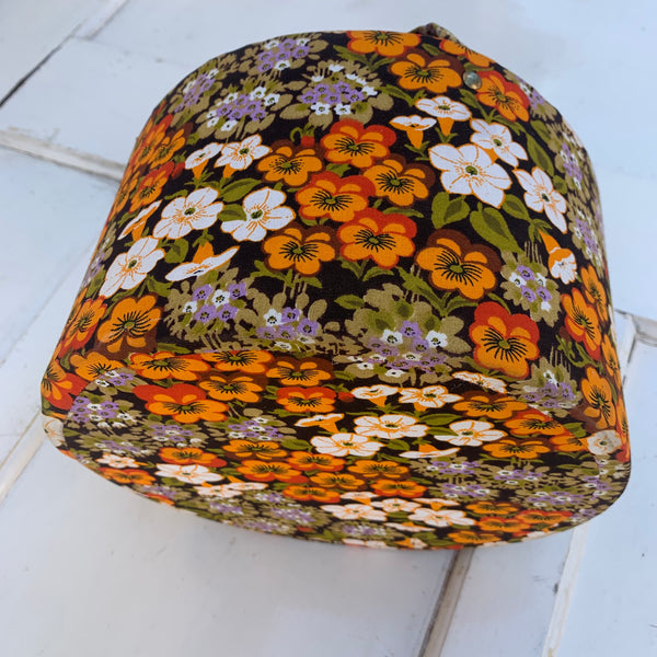 Vintage Nähkästchen mit Blumenmuster
