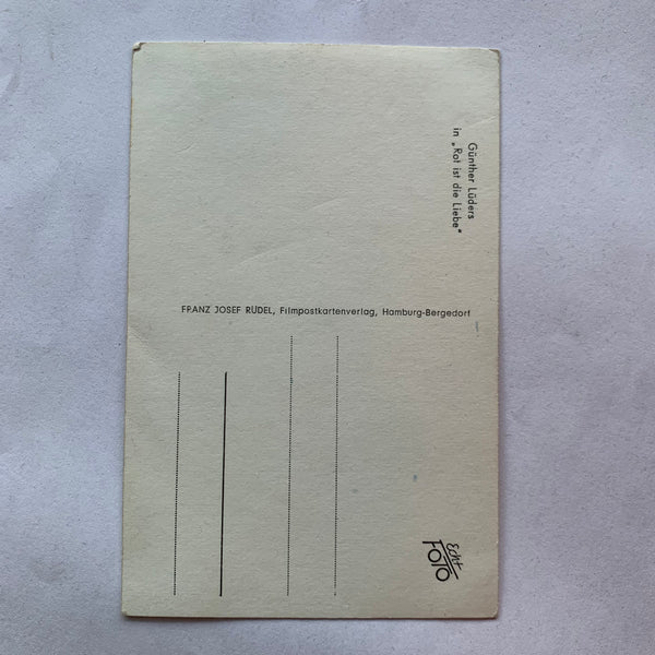 Autogramm Günther Lüders