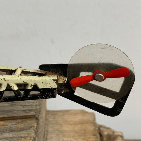 Vintage Blechspielzeug Hubschrauber