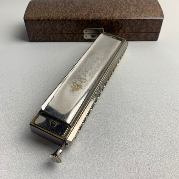 Alte Mundharmonika Chomonika von Hohner