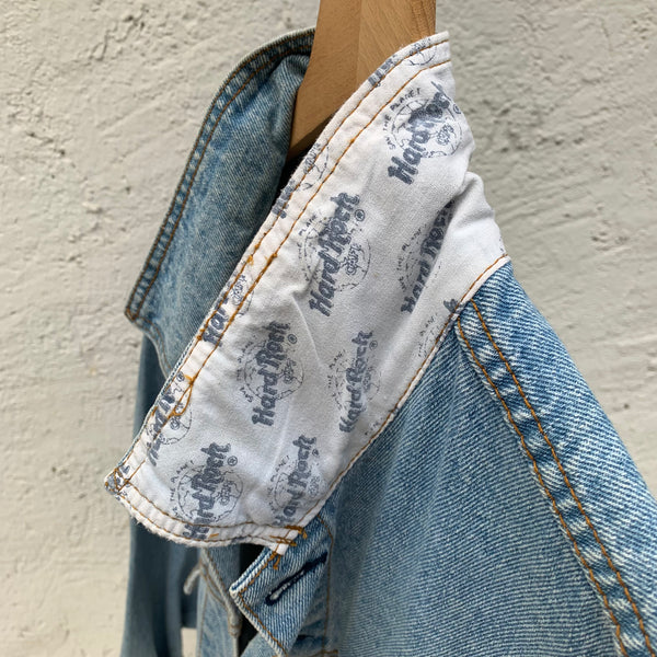 Vintage Jeans Jacke Hard Rock Café Washington DC