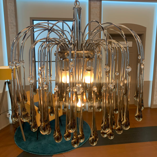 Wasserfalllampe von Paolo Venini