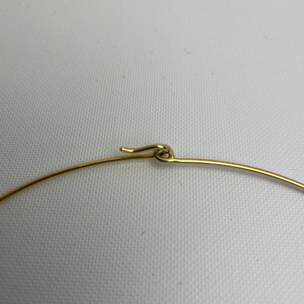 Edler Halsreif aus 585er Gold