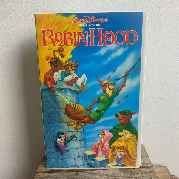VHS Video Kassette Robin Hood von Walt Disney