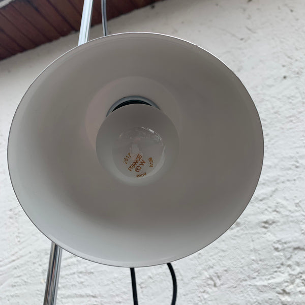 Vintage Stehlampe 2 Spots Chrom