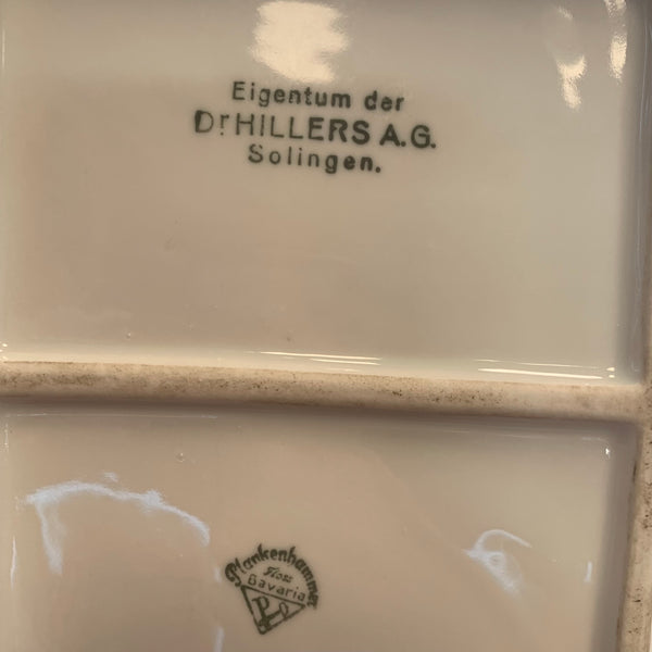 Porzellandose von Dr. Hillers Pfefferminz