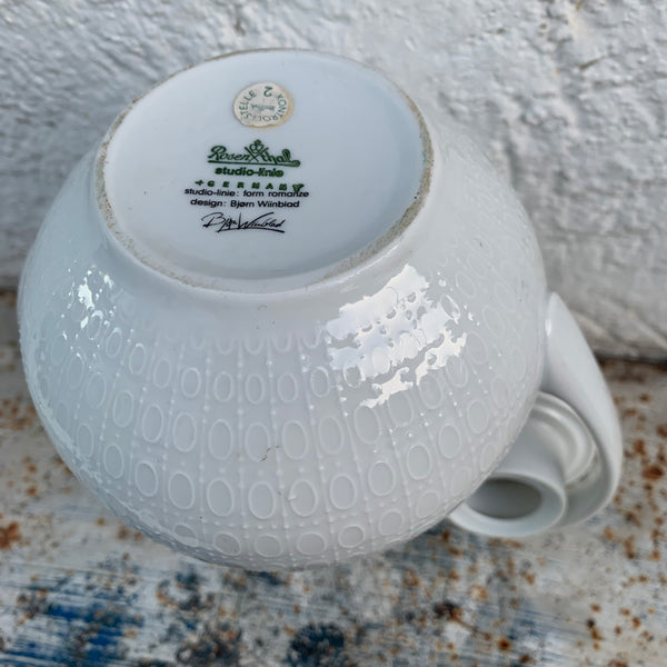 Kaffeekanne Romanze in Dur Gold von Björn Wiinblad für Rosenthal