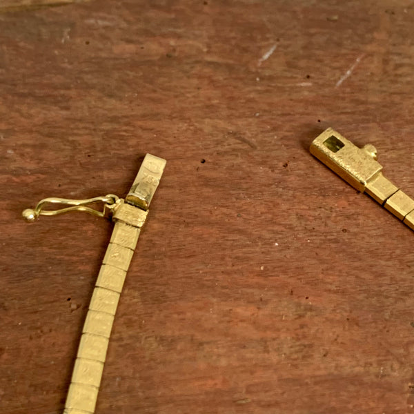 Vintage Collier Kette 750er Gold