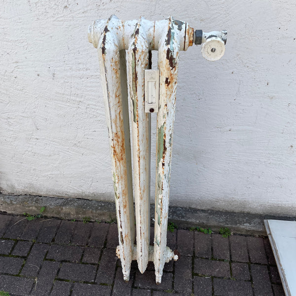 Antiker Jugendstil Heizkörper mit 3 Rippen