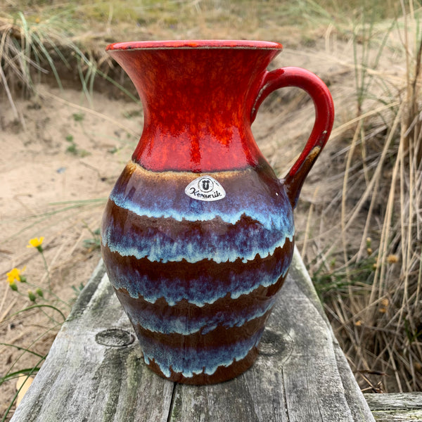Keramik Vase von Uebelacker 1736/18