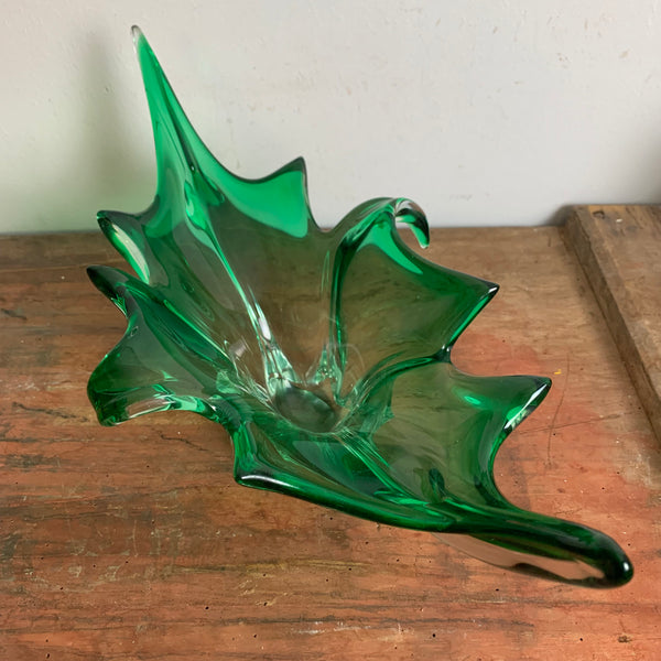Grüne Murano Schale