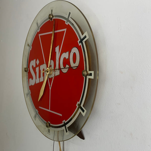 50er Jahre Sinalco Uhr beleuchtet