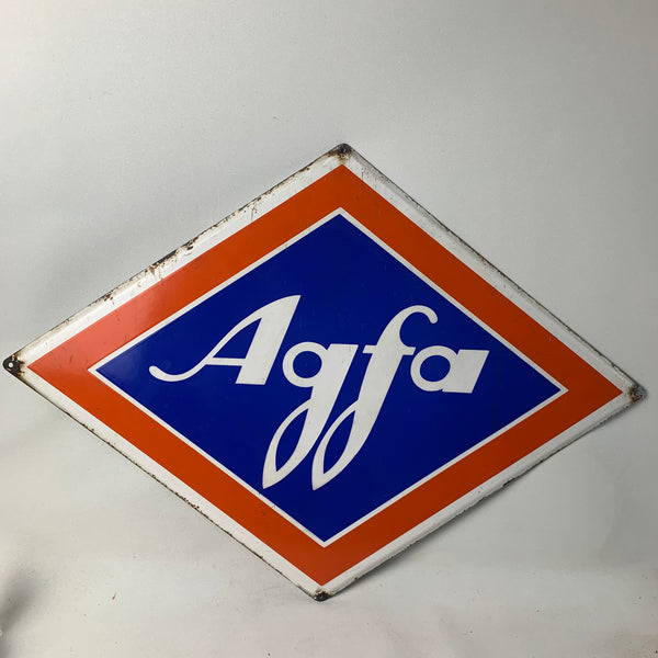 Emaille Schild Agfa