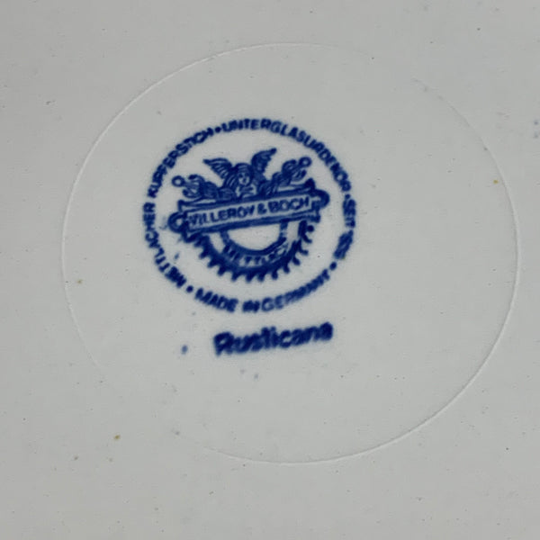 Kuchenplatte Tortenteller Rusticana blau von Villeroy und Boch