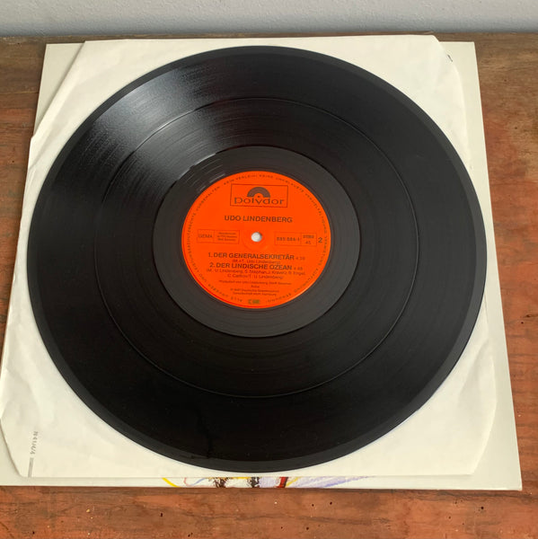 Maxi Single Der Generalsekretär von Udo Lindenberg