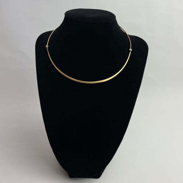 Edler Halsreif aus 585er Gold