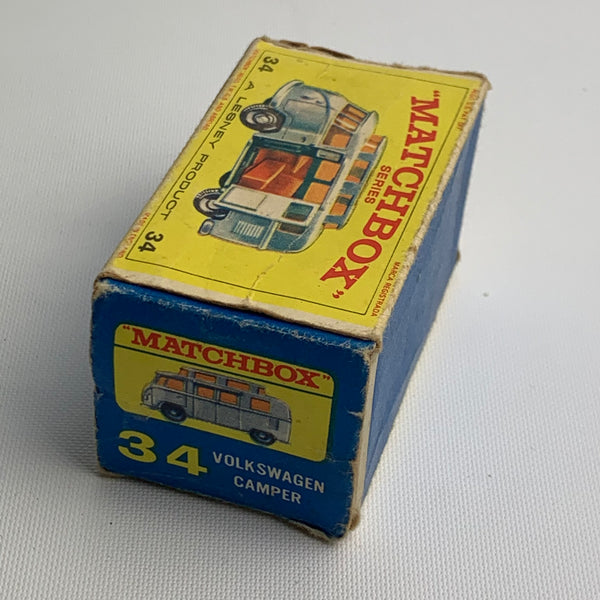 Matchbox Lesney No. 34 Volkswagen Camper mit Originalbox