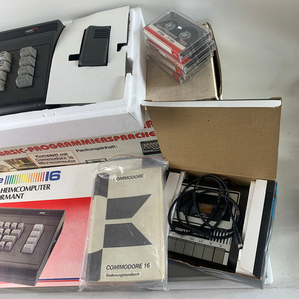 Commodore C16 mit Datassette OVP