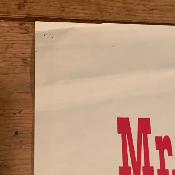 1962 Konzert Plakat Mr. Acker Bilk and his Paramount Jazzband