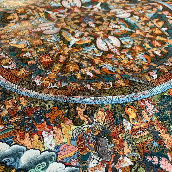 Mandala Thangka aus Kathmandu