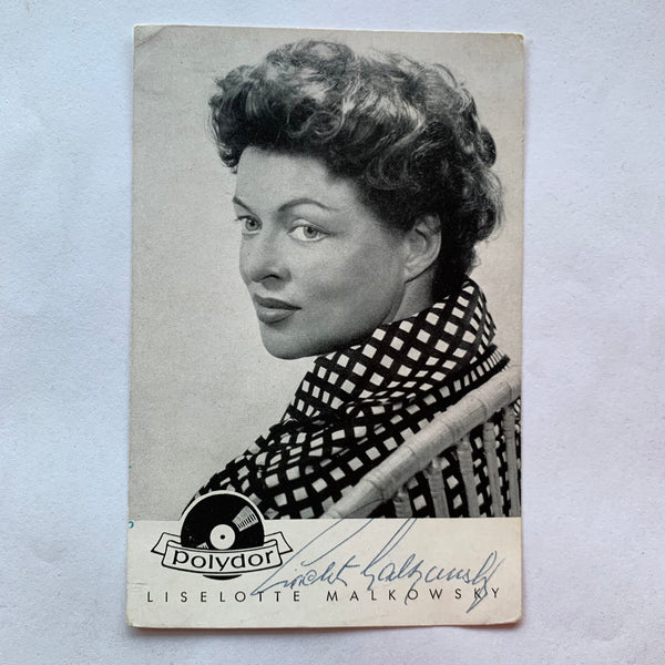 Autogramm Liselotte Malkowsky