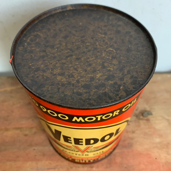 Vintage Öldose Veedol