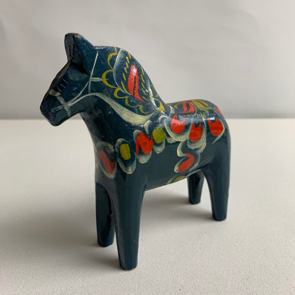Dalapferd blau 13 cm