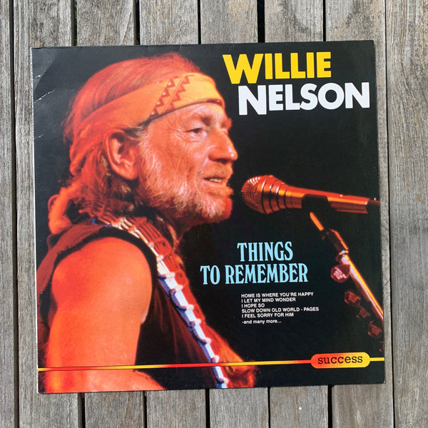 LP Willie Nelson Things to Remember