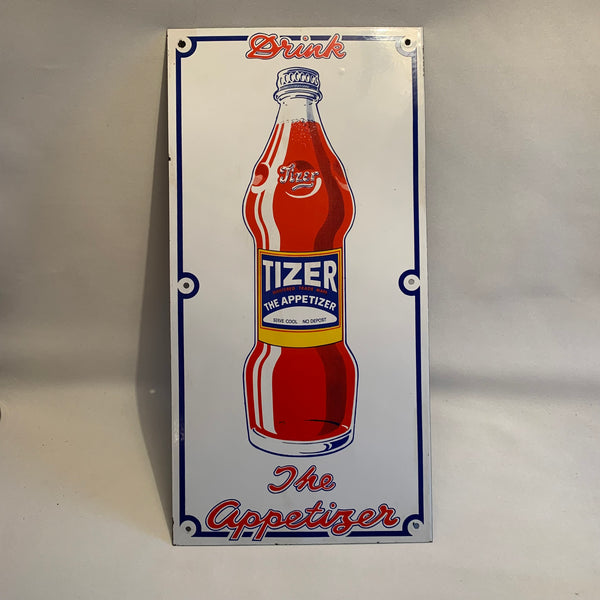 Tizer Emaille Schild