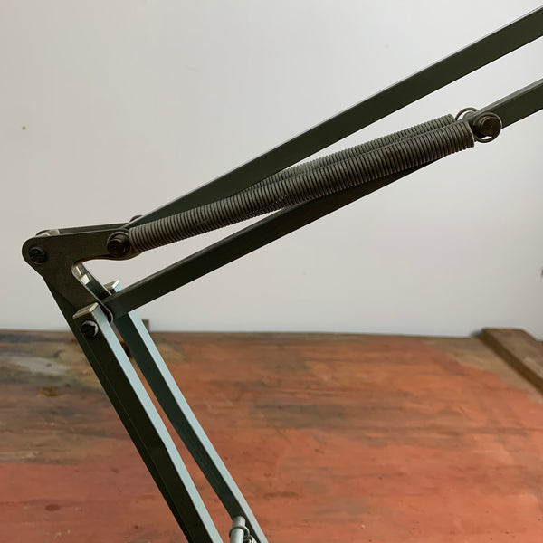 Vintage Arbeitsleuchte mit Gelenkarm