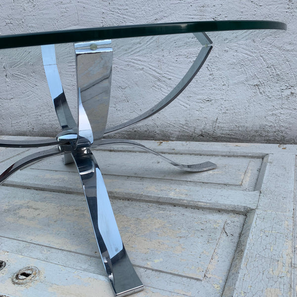 Space Age Tisch in Spinnen Optik