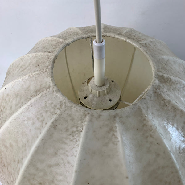 Vintage Cocoon Deckenlampe von Friedel Wauer für Goldkant Leuchten