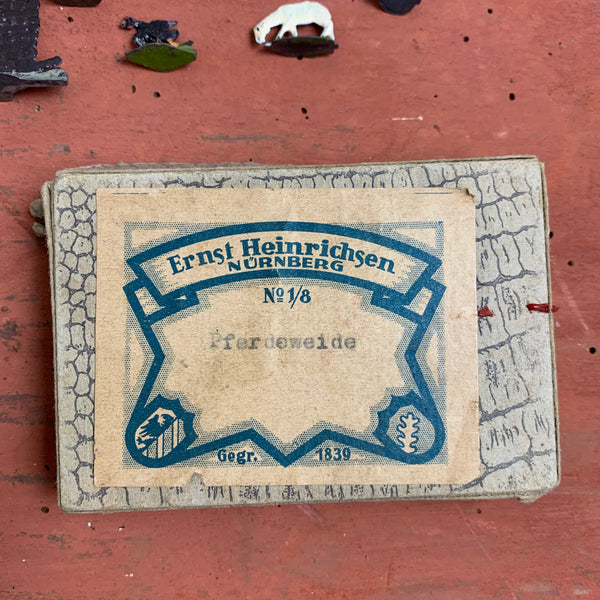 Ernst Heinrichsen Zinnfiguren Pferdeweide No 1/8