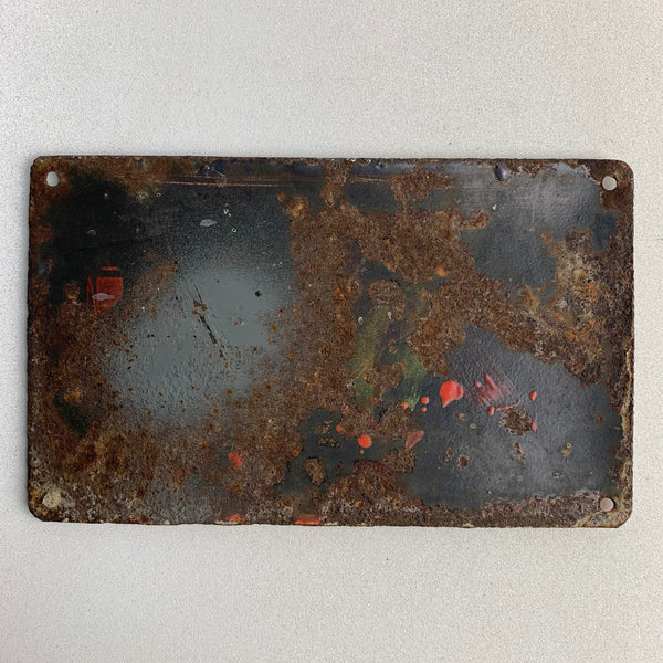 Emaille Schild Aachen-Leipziger Versicherung Aachen