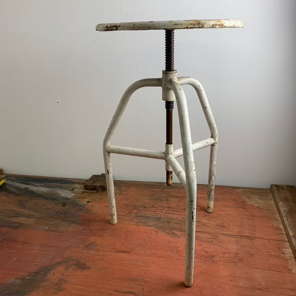 Industrieller Eisen Drehhocker