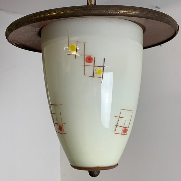 Kleine 50er Jahre Deckenlampe