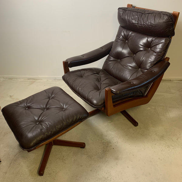 Lounge Chair mit Ottomane von SöDa