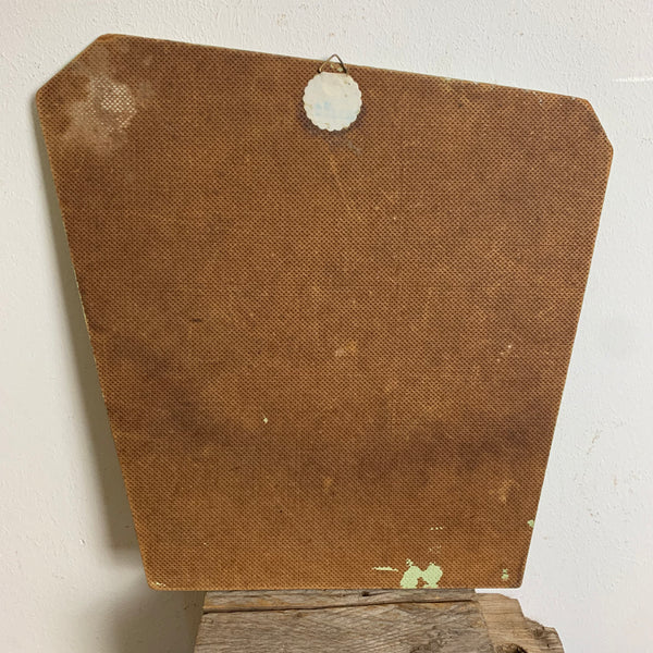 Vintage Schild Herren Hüte reinigen aufarbeiten Annahme hier