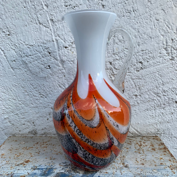 Opaline Florence Vase von Vetreria Barieri