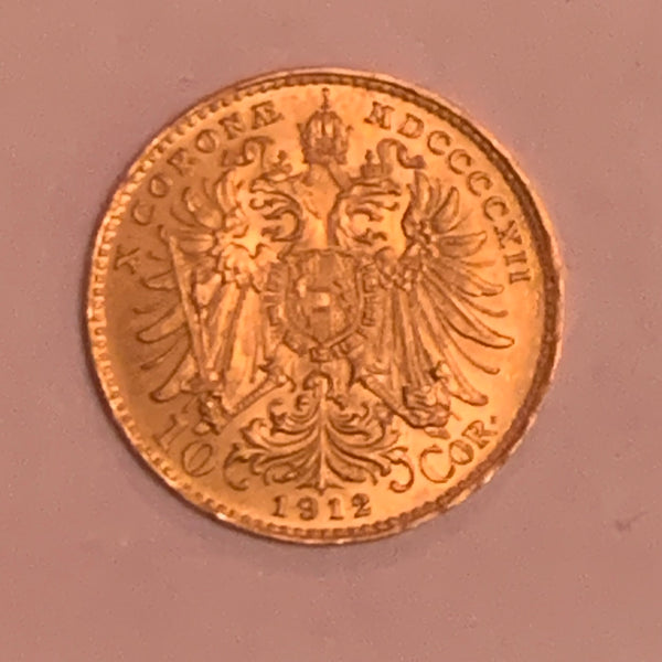 Goldmünze Investment 10 Gold Kronen Österreich