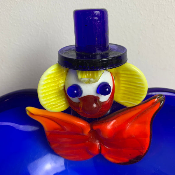 Vintage Murano Clown Schale