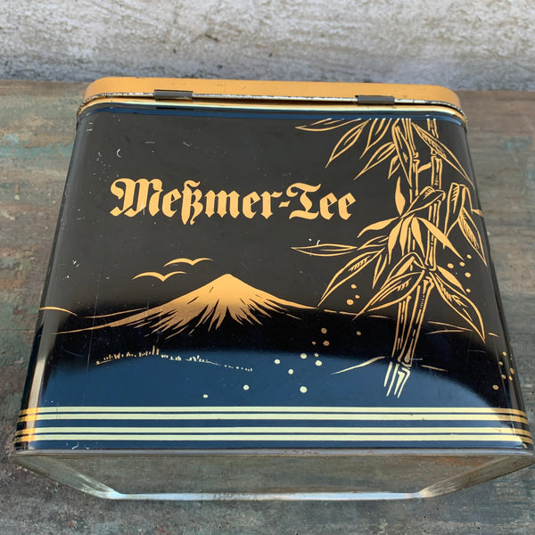 Große alte Blechdose Meßmer Tee