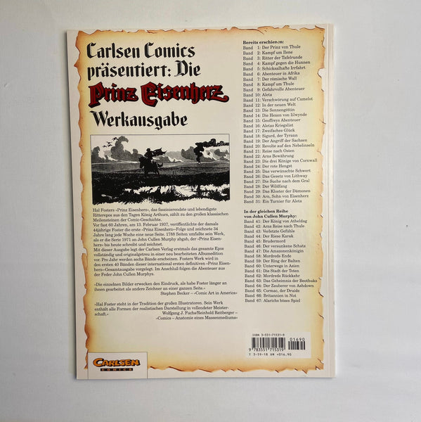 Comic Prinz Eisenherz Band 31 Ein Turnier für Aleta