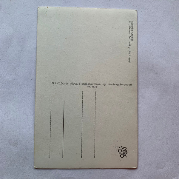 Autogramm Susanne Cramer