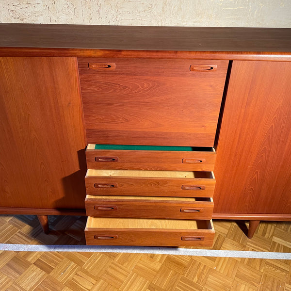 Teakholz Highboard von H. P. Hansen