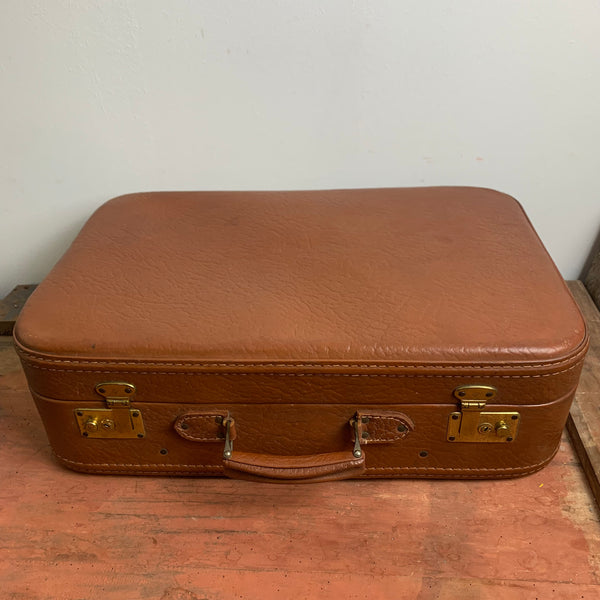 Vintage Leder Reisekoffer