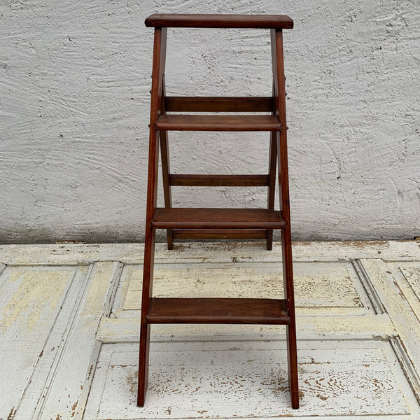 Vintage dekorative Trittleiter aus Holz