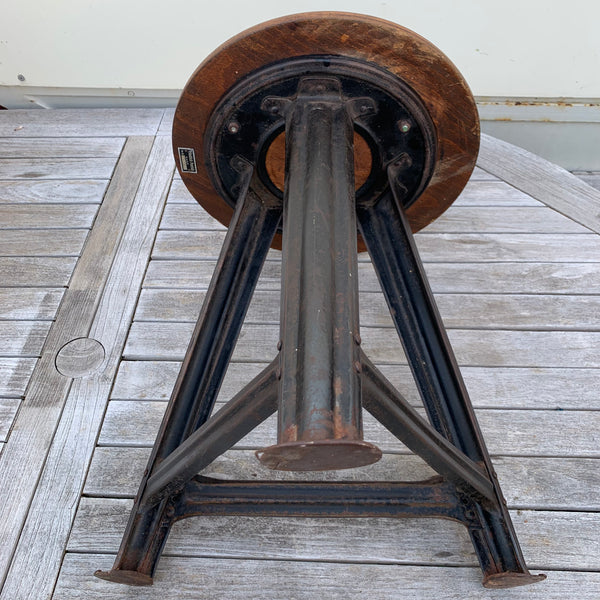 Industrieller Hocker von Rowak