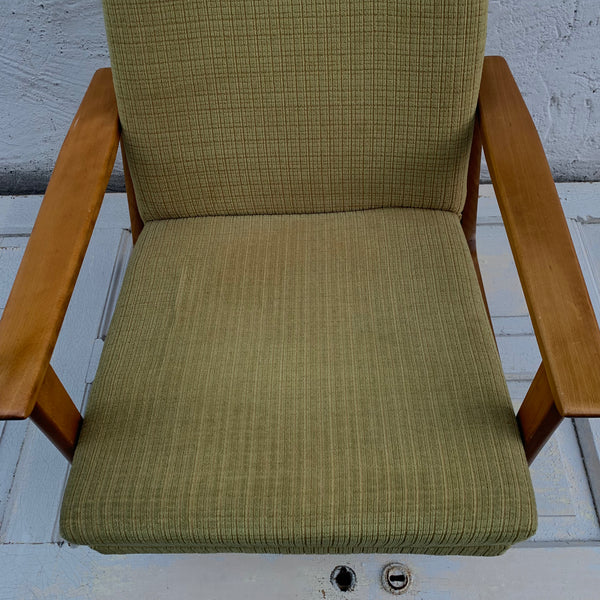 Skandinavischer vintage Lounge Sessel mit Liegefunktion