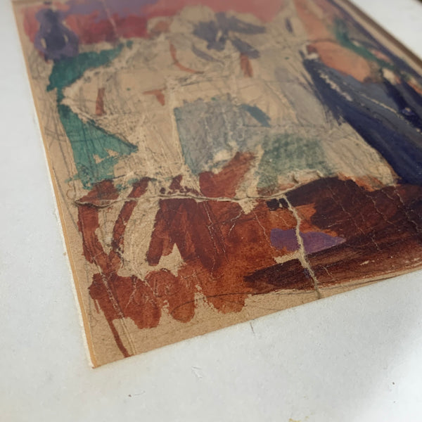 Tuschezeichnung von Erich Glette